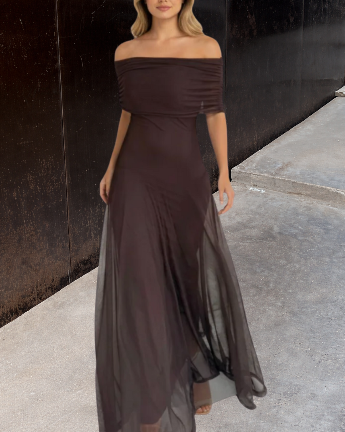 ALICIA™ | VESTIDO MAXI DE UN HOMBRO