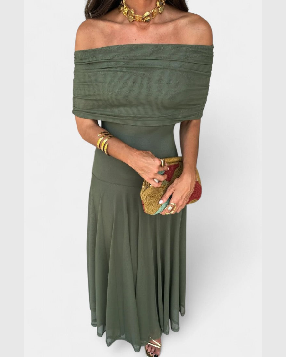 ALICIA™ | VESTIDO MAXI DE UN HOMBRO