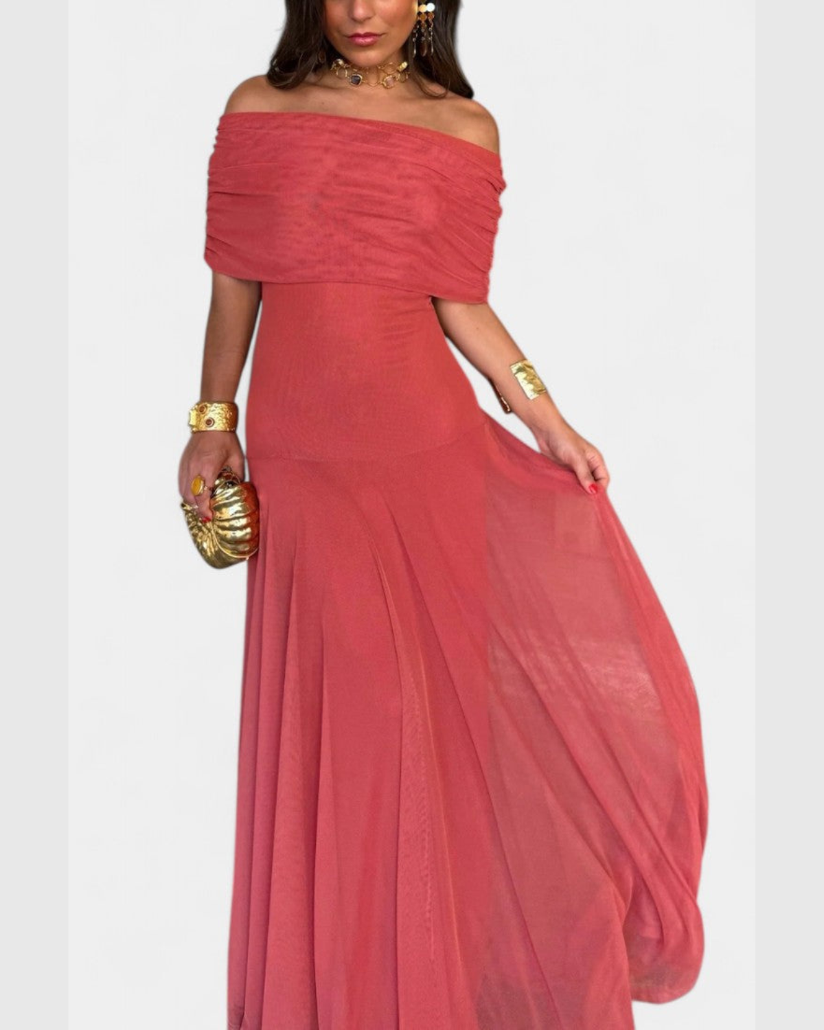 ALICIA™ | VESTIDO MAXI DE UN HOMBRO