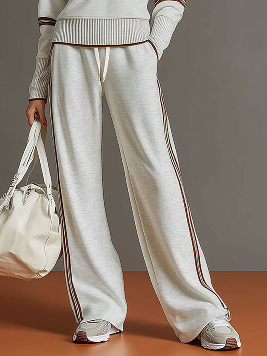 Marietta – blusa y pantalones de pierna ancha