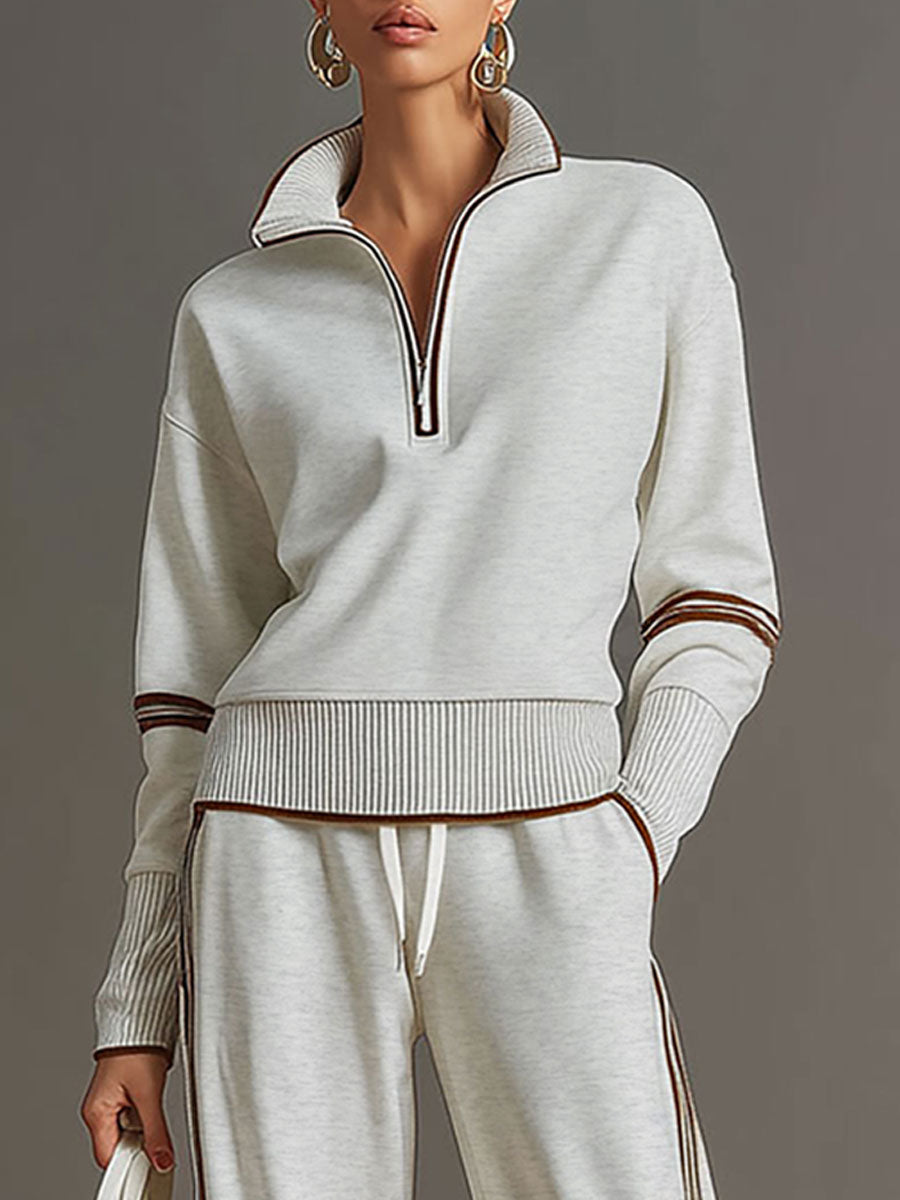 Marietta – blusa y pantalones de pierna ancha
