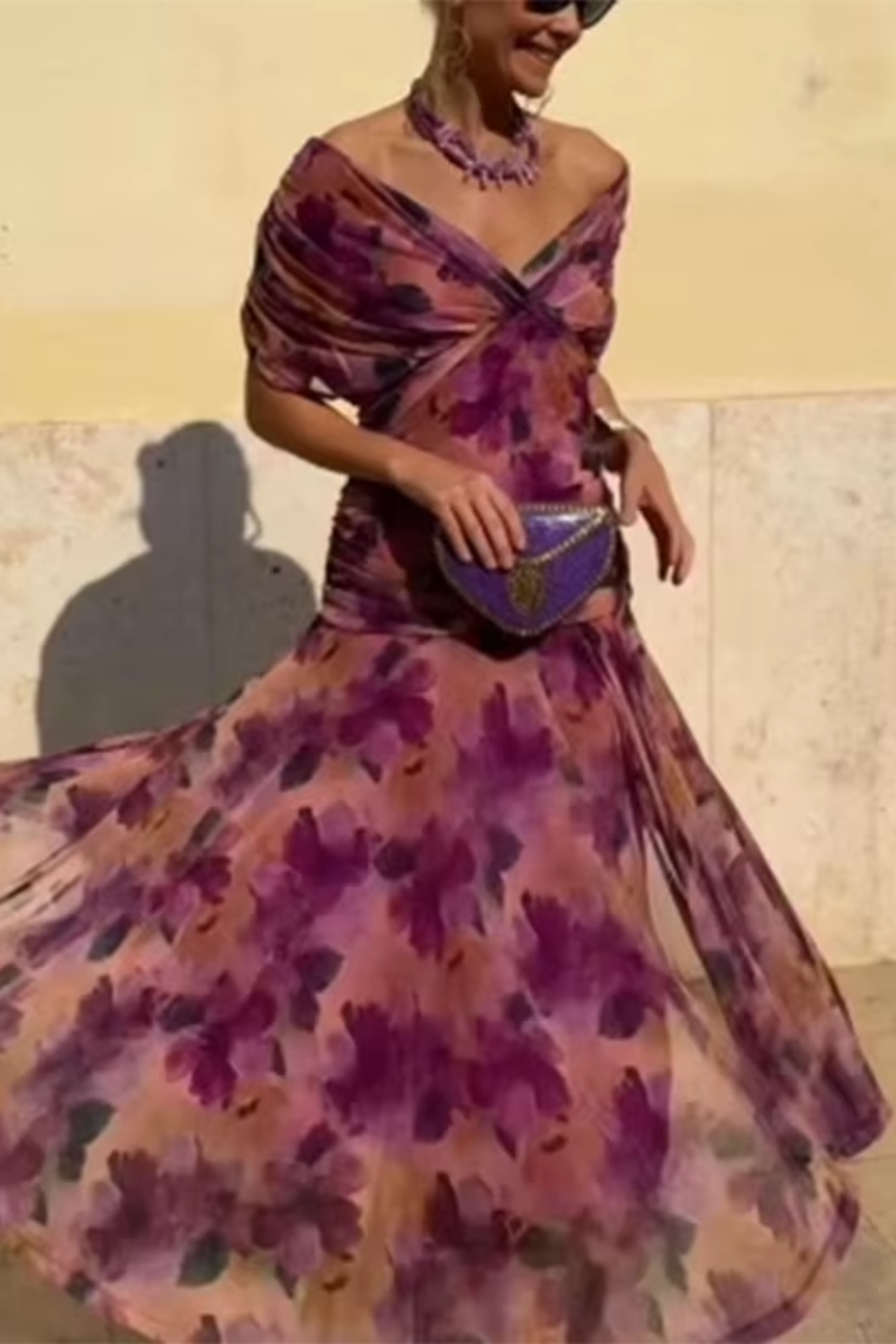 Vestido santana (Georgette de seda 100%)