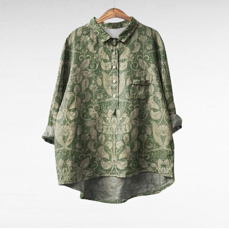 Beatriz™ | Blusa de lino suave y transpirable para verano