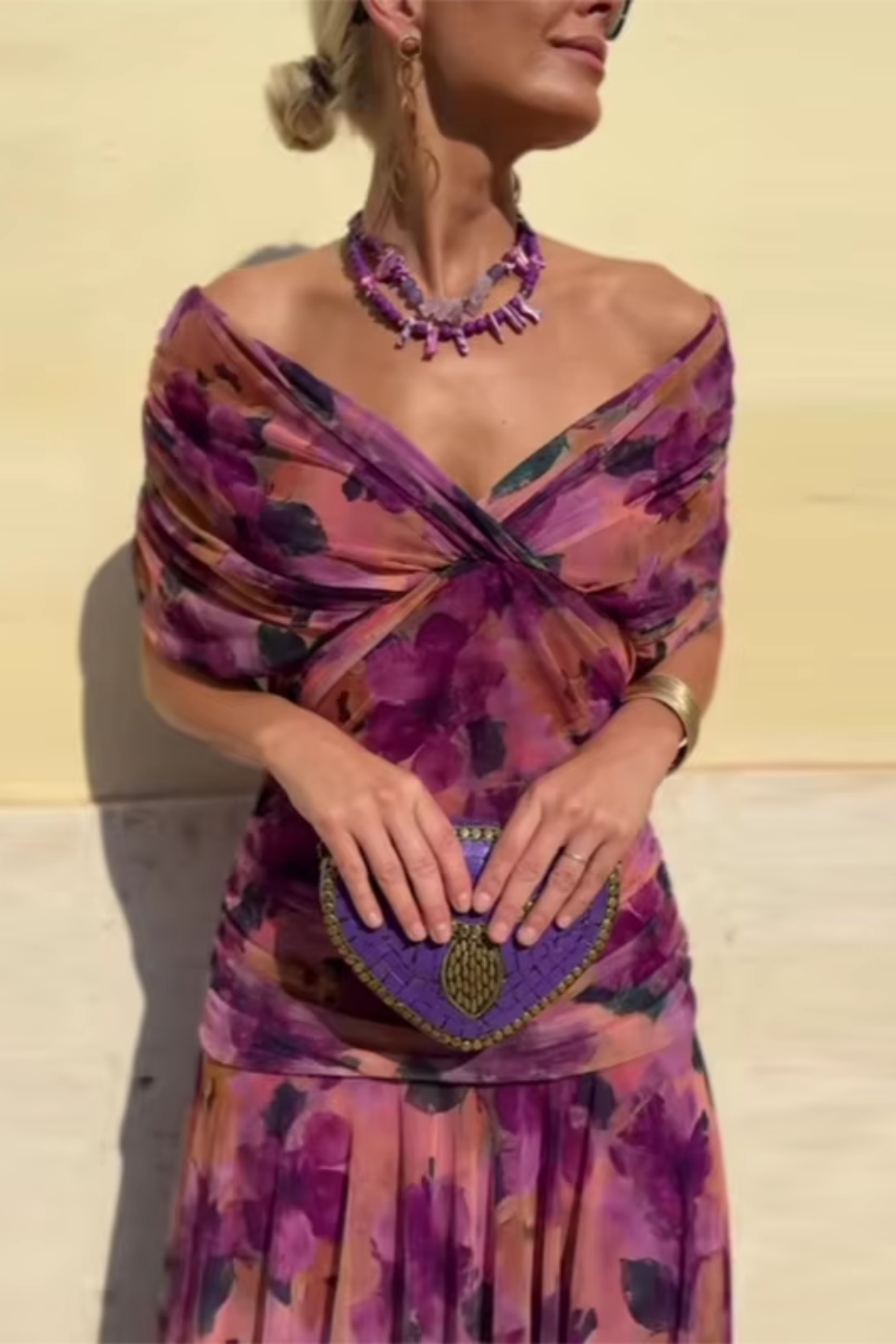 Vestido santana (Georgette de seda 100%)