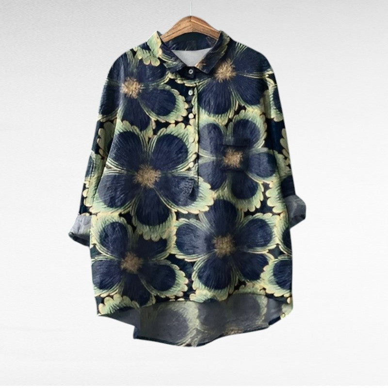 Victoria™ | Blusa de lino elegante con toque premium