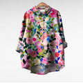 María™ | Blusa de lino cómoda y favorecedora para el día a día