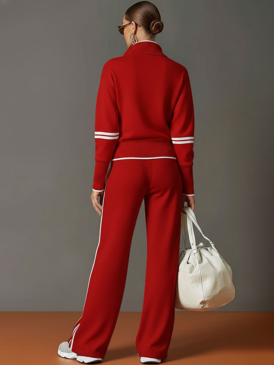Marietta – blusa y pantalones de pierna ancha