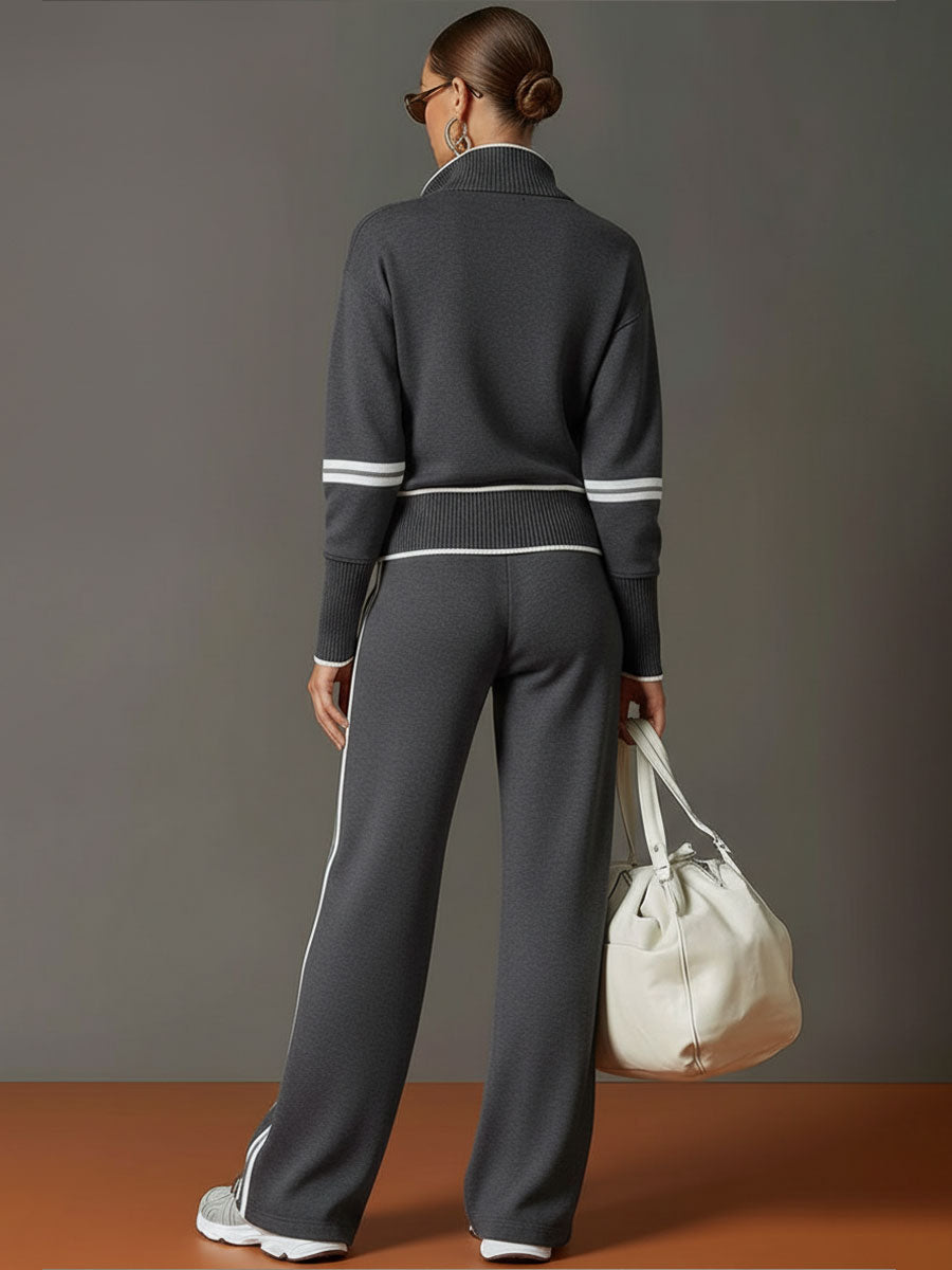 Marietta – blusa y pantalones de pierna ancha