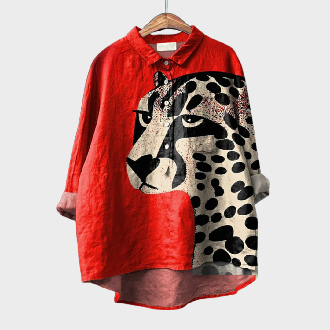 Encarnación™ | Blusa de lino sofisticada y ligera