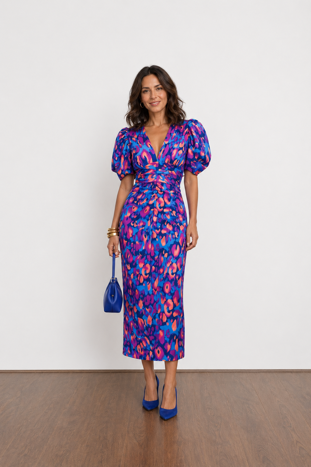 Vestido Salobreña | Mikado de seda con caída impecable y efecto figura estilizada