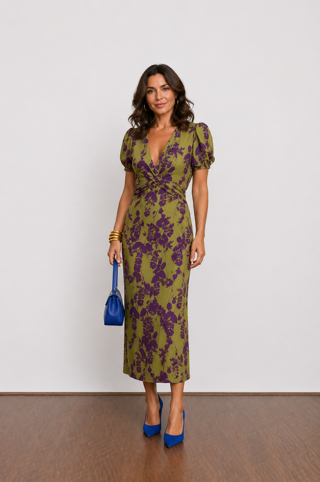 Andrea™ | Vestido Floral Corte Favorecedor