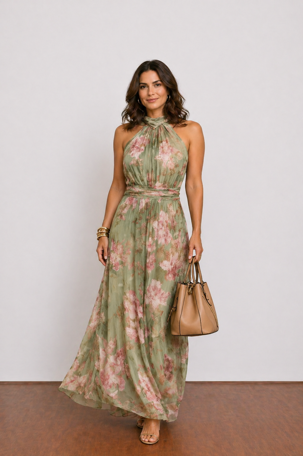 Lidia™ | Vestido Halter que estiliza la silueta