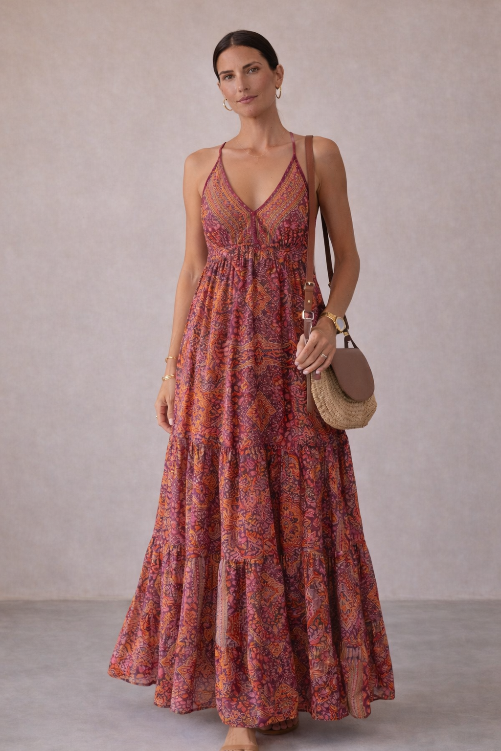 Saira™ | Vestido Floral Fluido Elegante 100% algodón