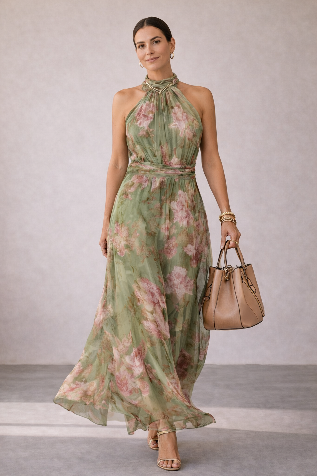 Lidia™ | Vestido Halter que estiliza la silueta