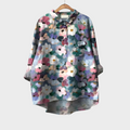 Oliva™ | Blusa de lino elegante y versátil