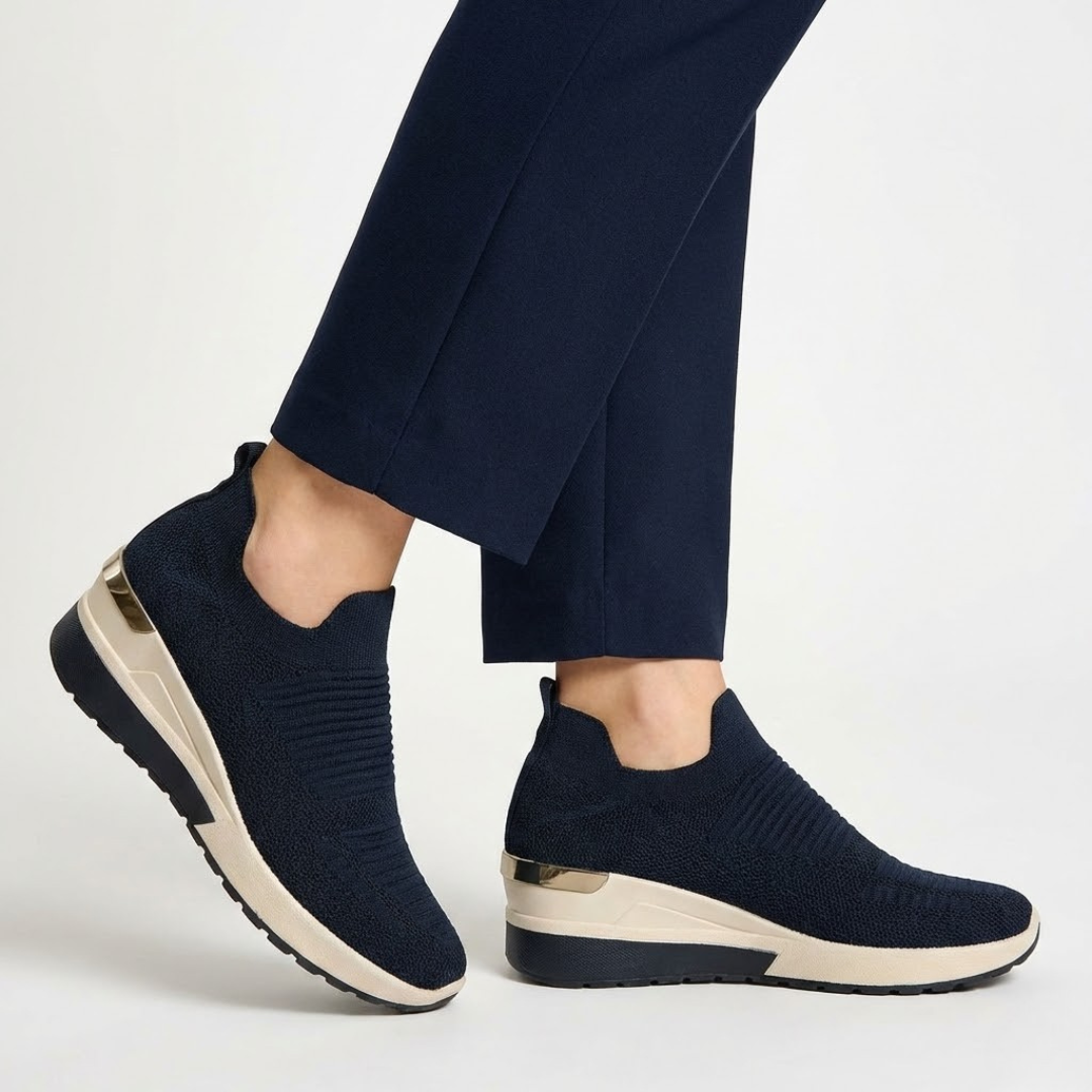 Lorena - Zapatillas cómodas tipo calcetín para muje