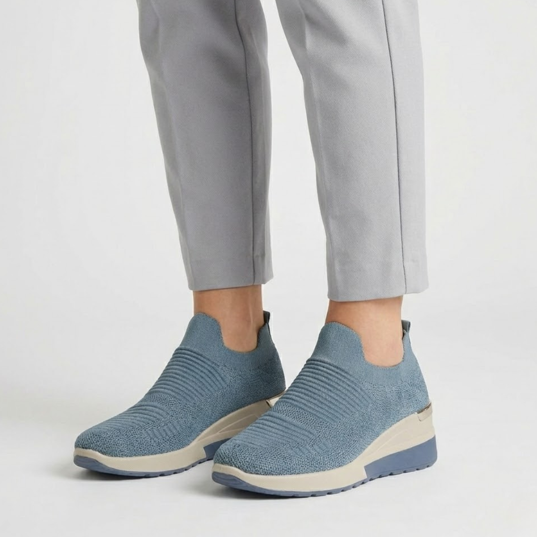 Lorena - Zapatillas cómodas tipo calcetín para muje