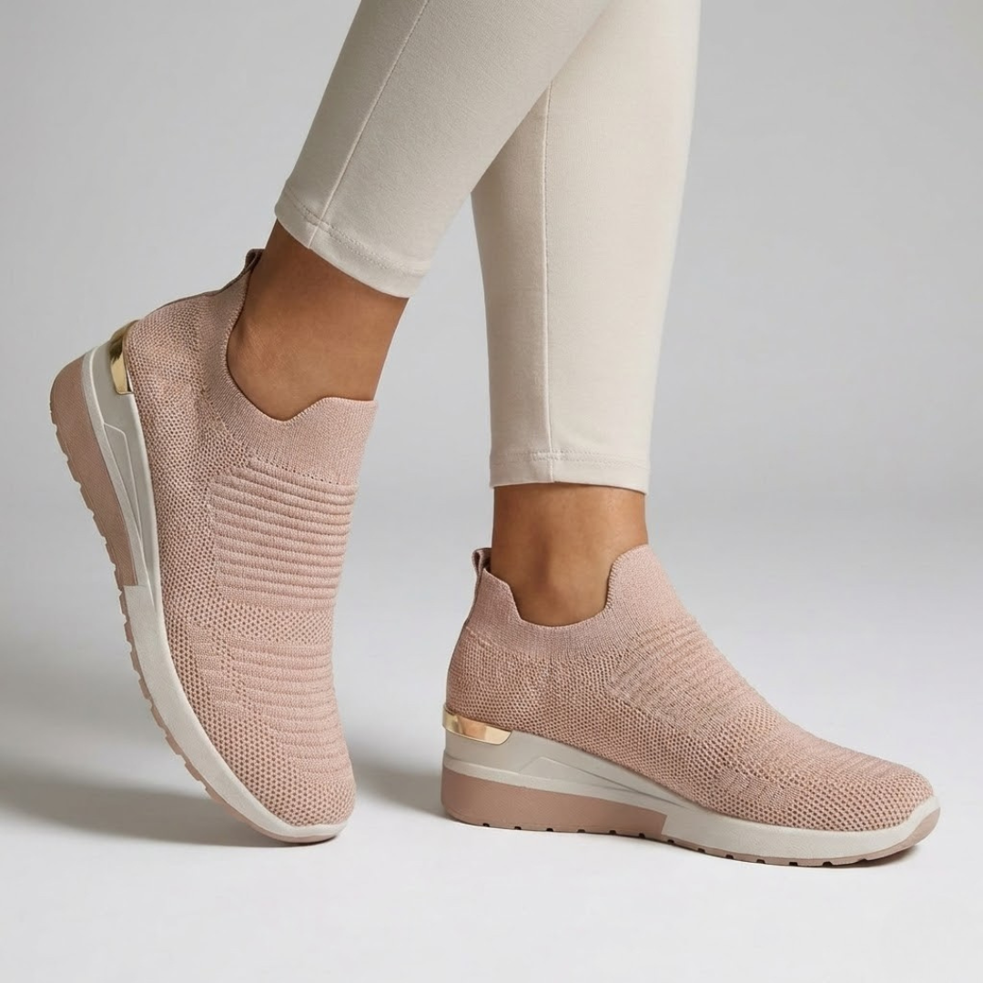 Lorena - Zapatillas cómodas tipo calcetín para muje