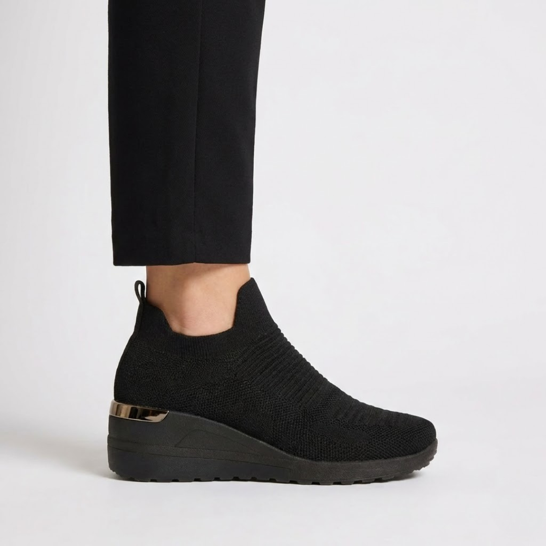 Lorena - Zapatillas cómodas tipo calcetín para muje