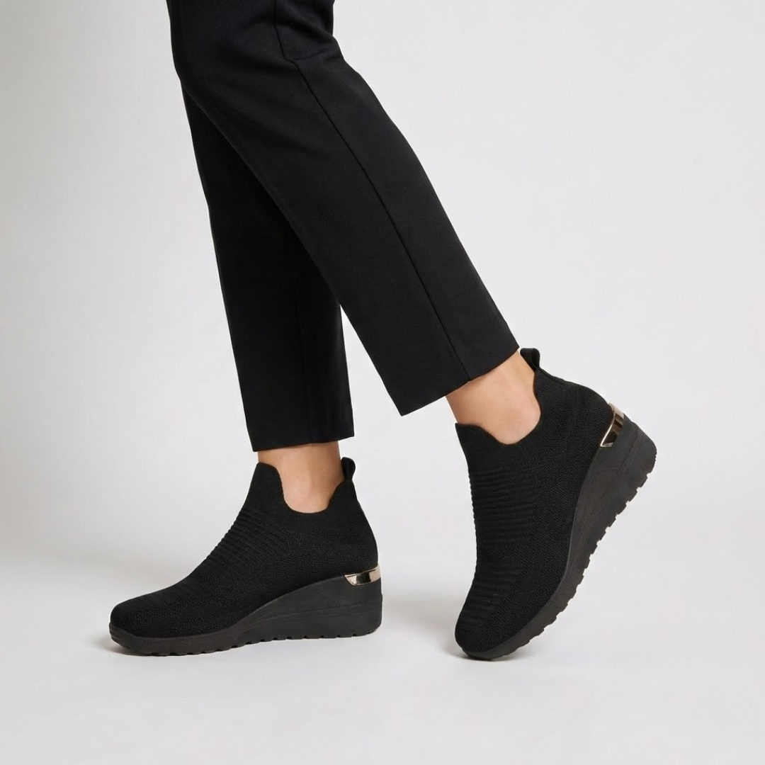 Lorena - Zapatillas cómodas tipo calcetín para muje