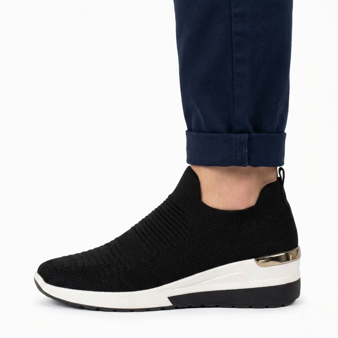 Lorena - Zapatillas cómodas tipo calcetín para muje