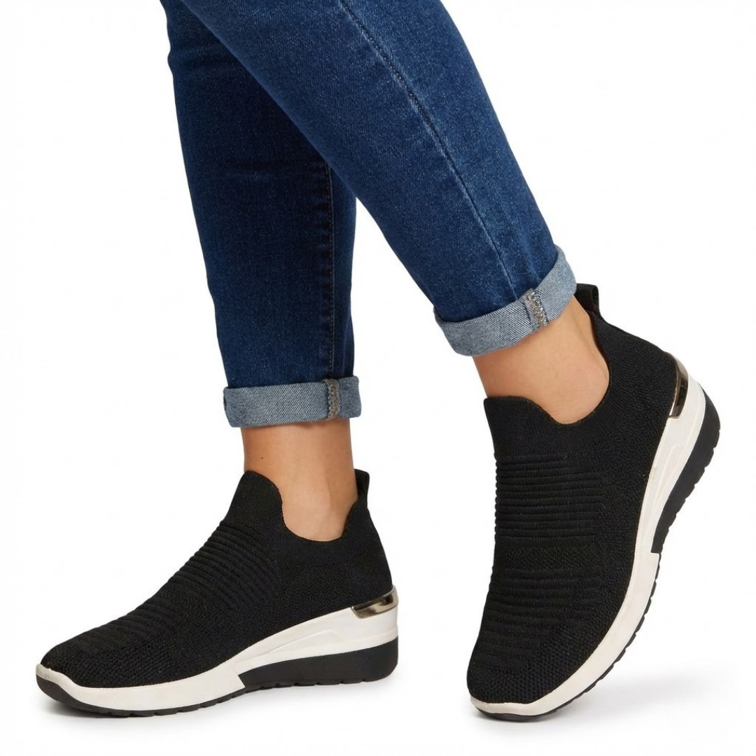 Lorena - Zapatillas cómodas tipo calcetín para muje