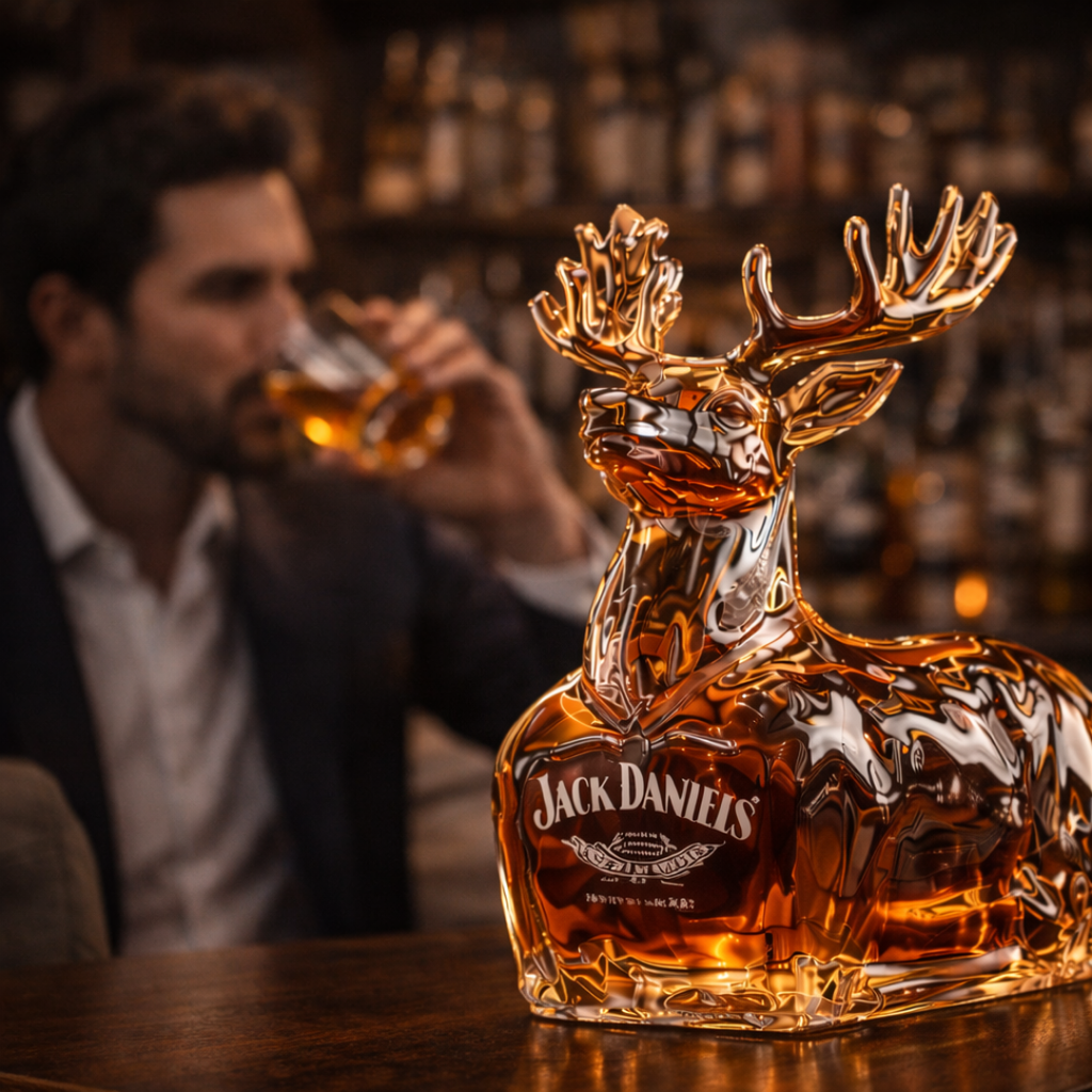 Botella de Whisky Jack Daniel's - Edición Reno