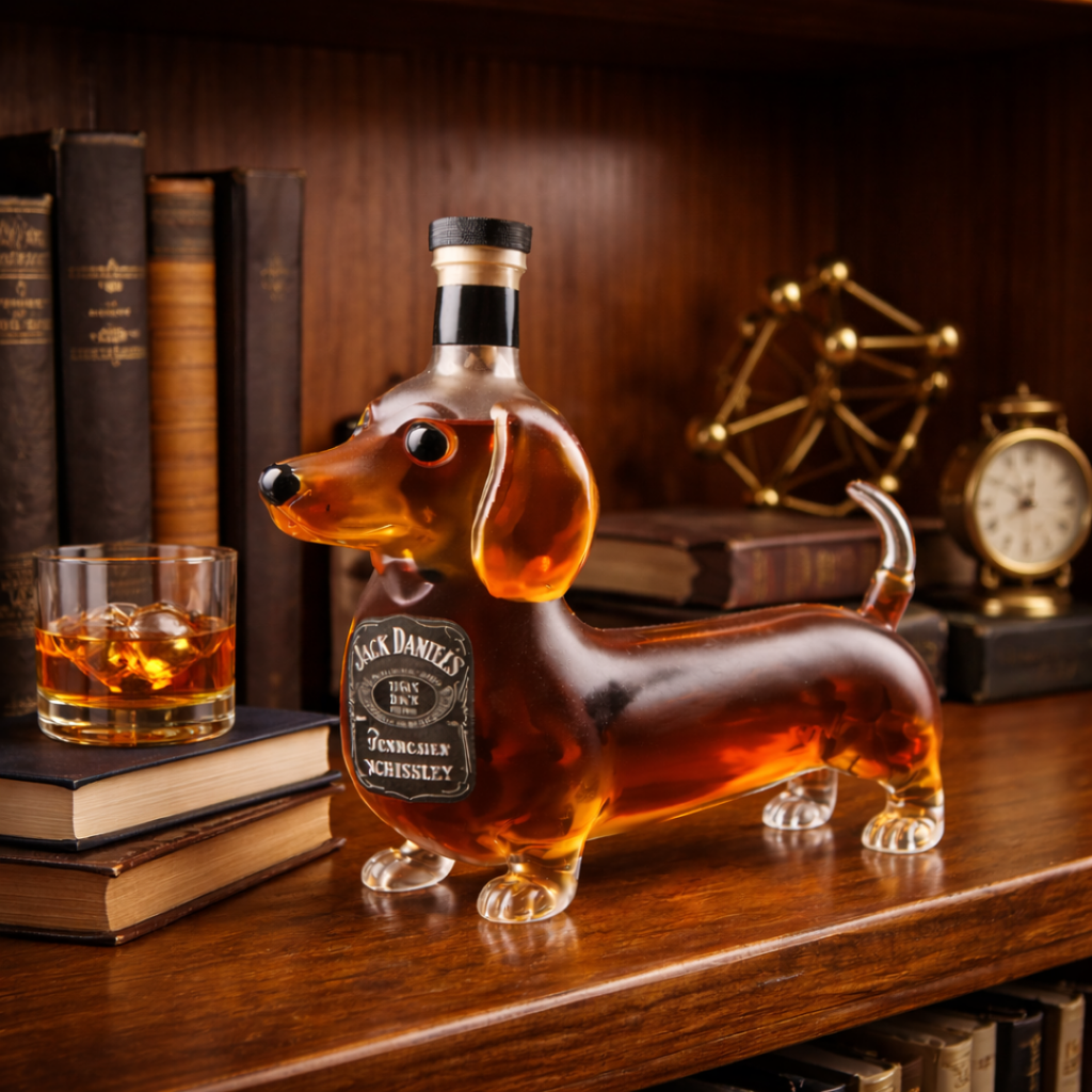 Botella de Whisky Jack Daniel's - Edición Dachshund