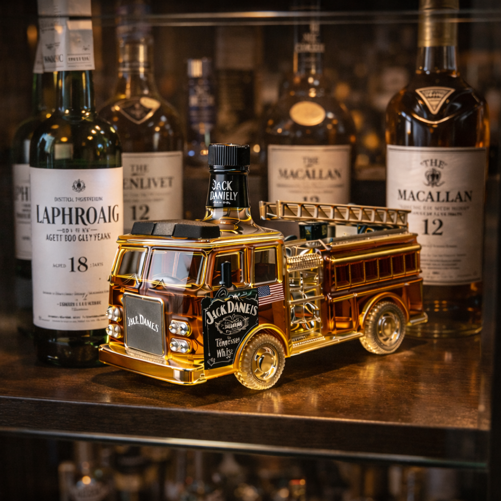 Botella de Whisky Jack Daniel's - Edición Bombero