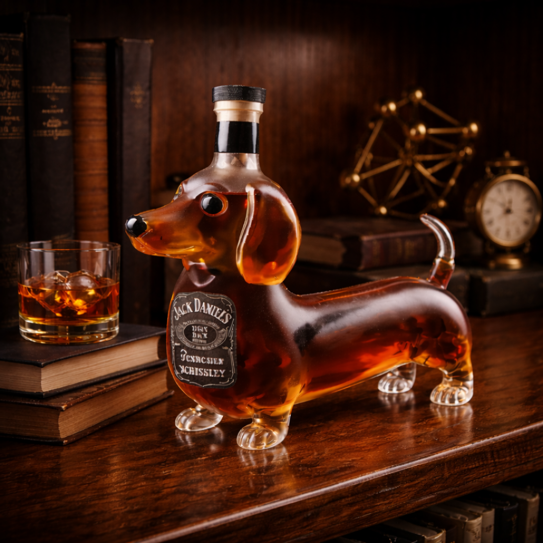 Botella de Whisky Jack Daniel's - Edición Dachshund