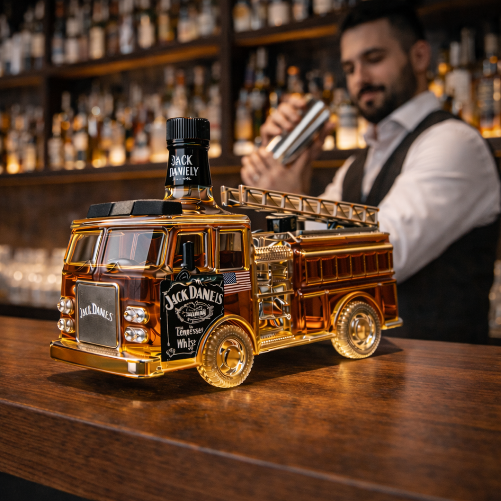 Botella de Whisky Jack Daniel's - Edición Bombero