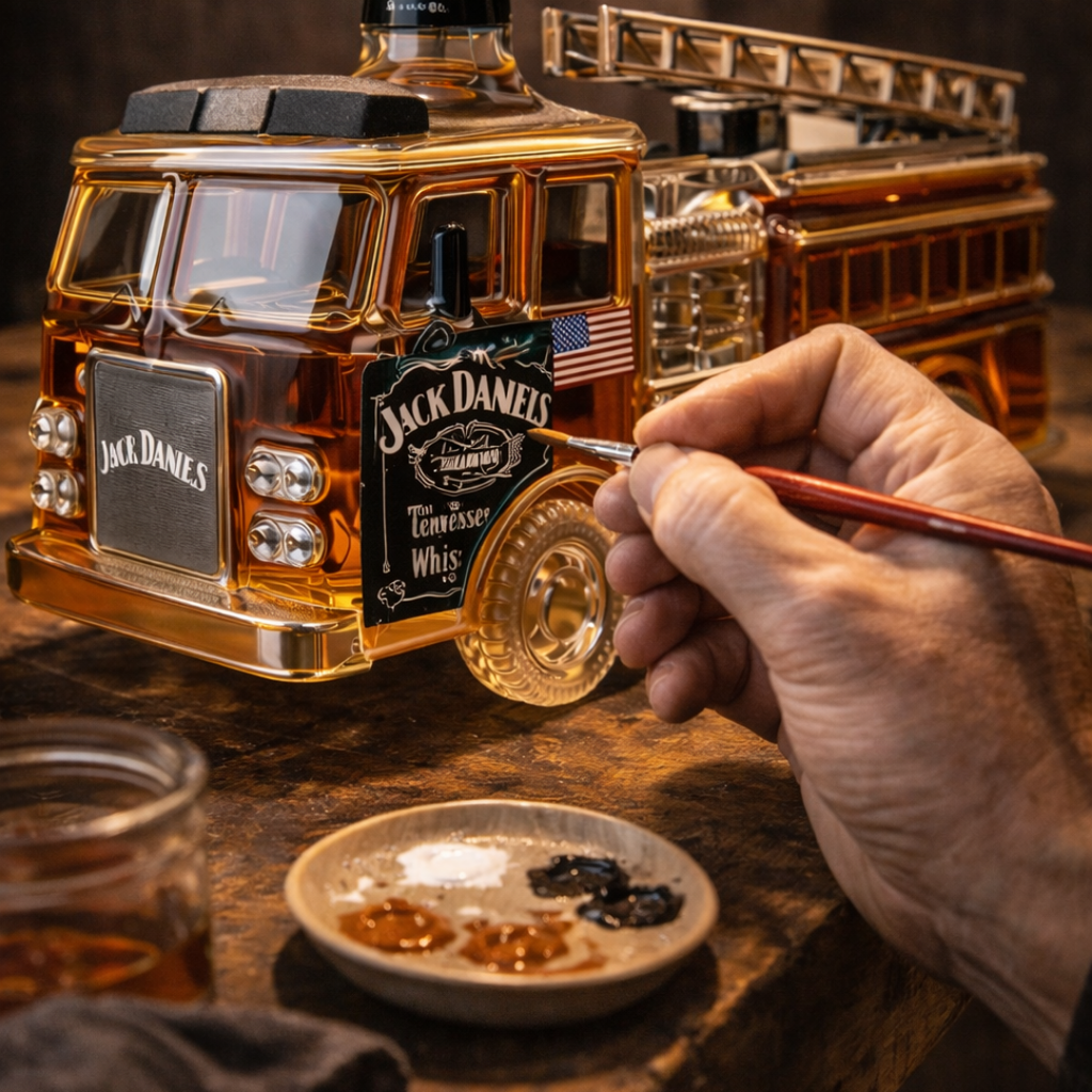 Botella de Whisky Jack Daniel's - Edición Bombero