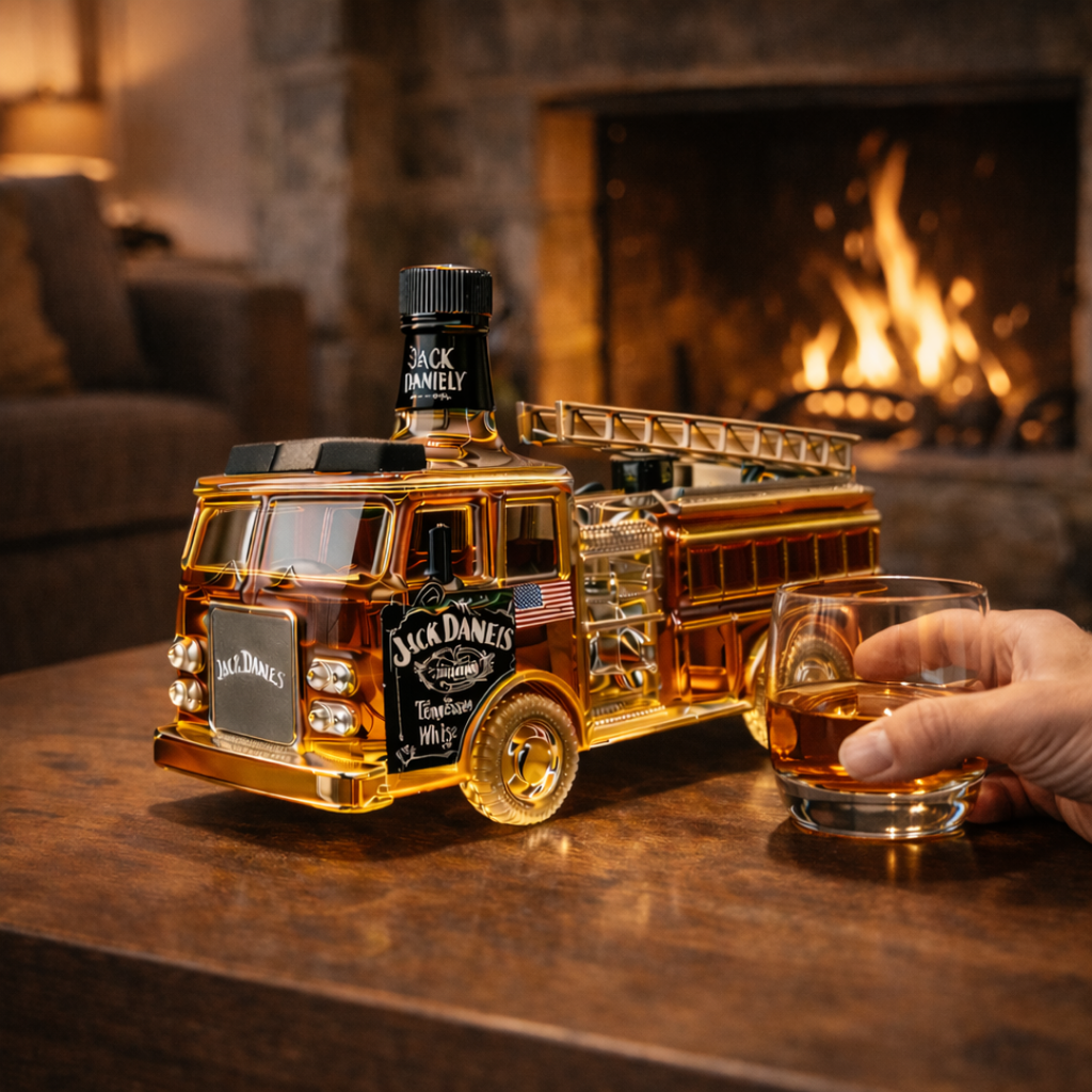 Botella de Whisky Jack Daniel's - Edición Bombero