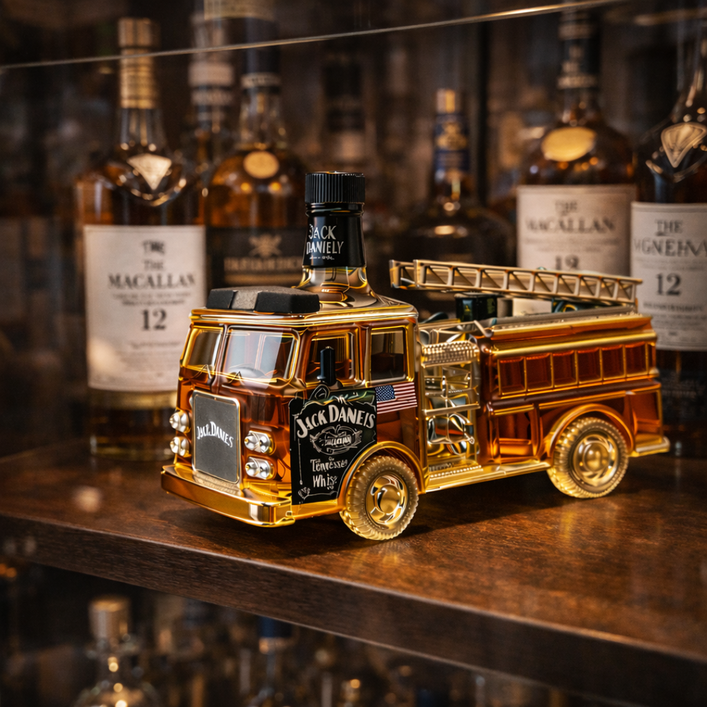 Botella de Whisky Jack Daniel's - Edición Bombero