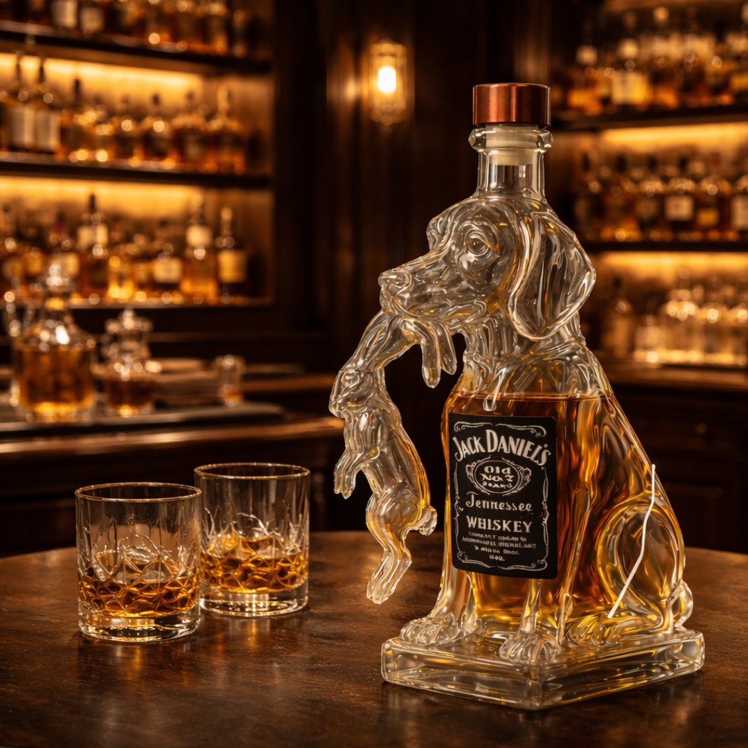 Botella de Whisky - Edición Perro