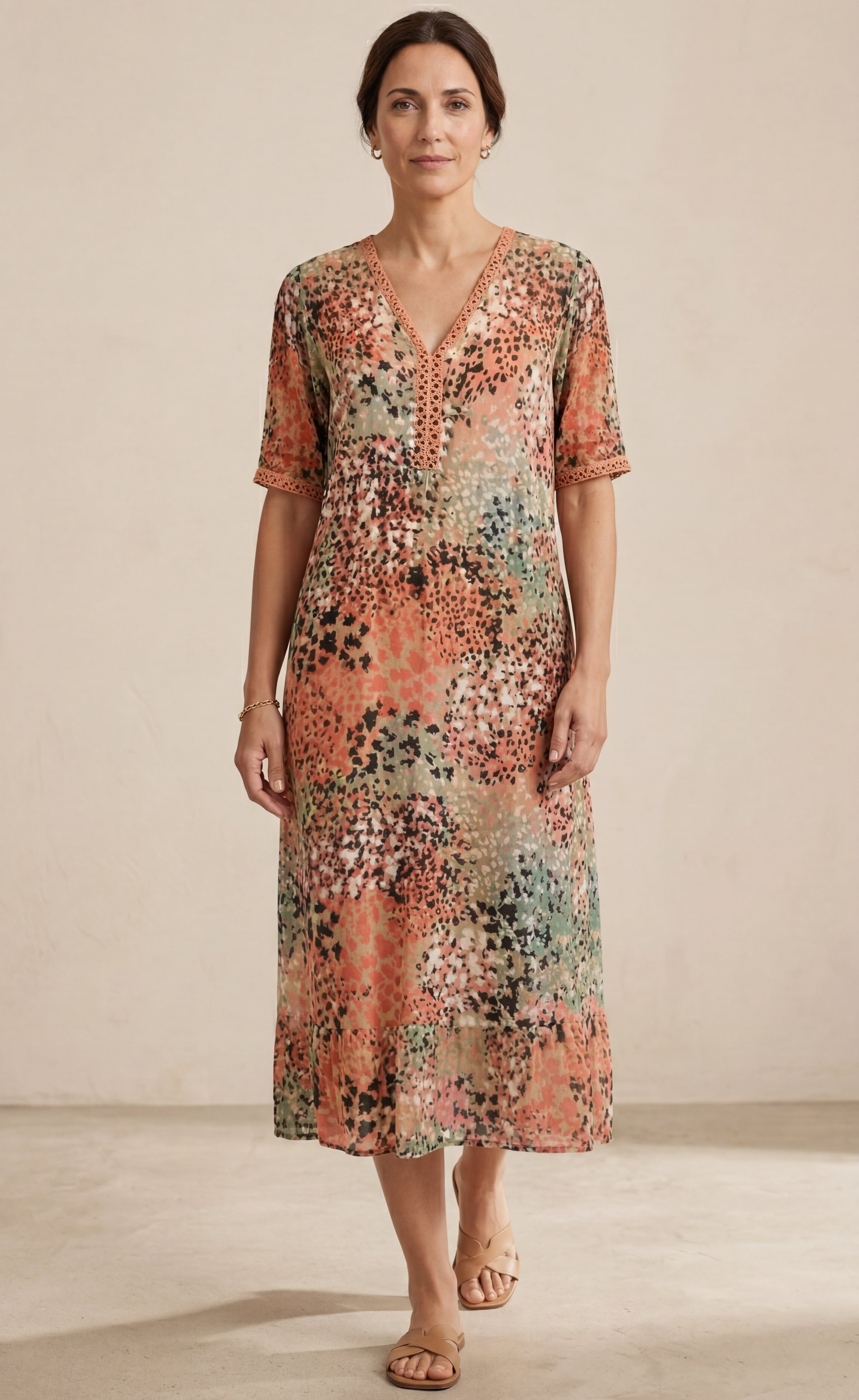 Carmen™ | Vestido Ligero Escote en V Favorecedor