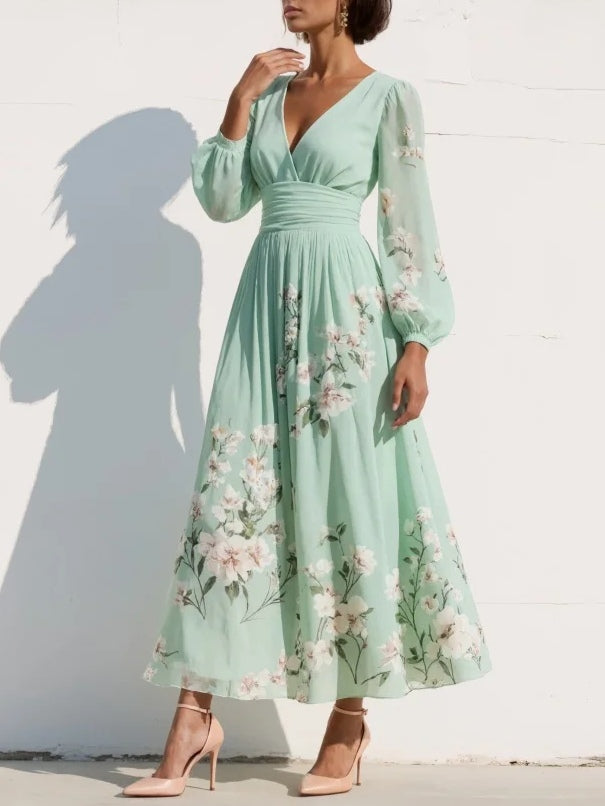Esperanza™ | Vestido Floral Elegante Corte Imperio