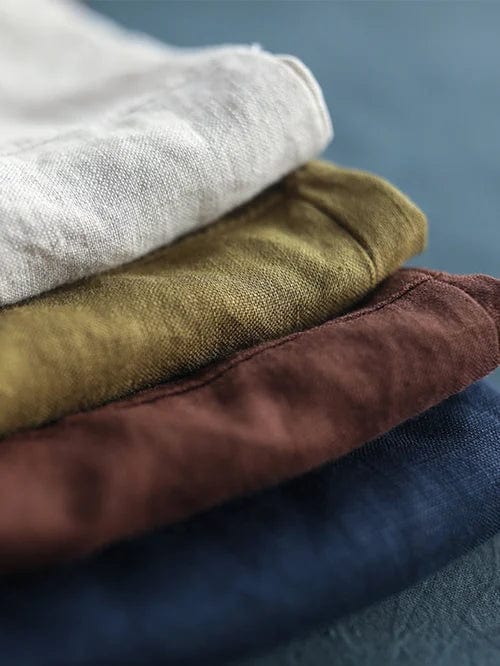 María™ | Blusa de lino ligera y versátil