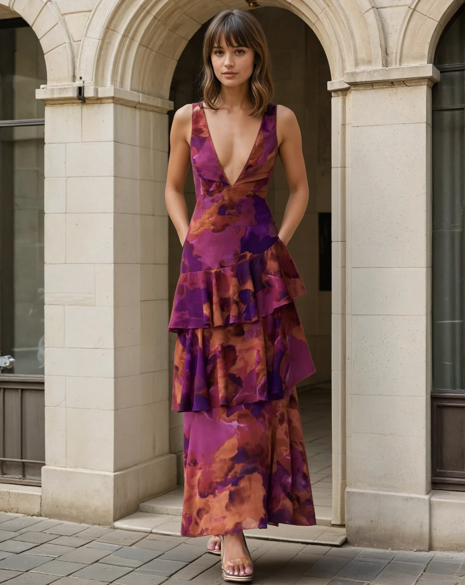 Sofía™ | Vestido Fluido con Movimiento Elegante