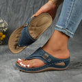 Natalia™ | Sandalias cómodas con tacón de cuña y sujeción