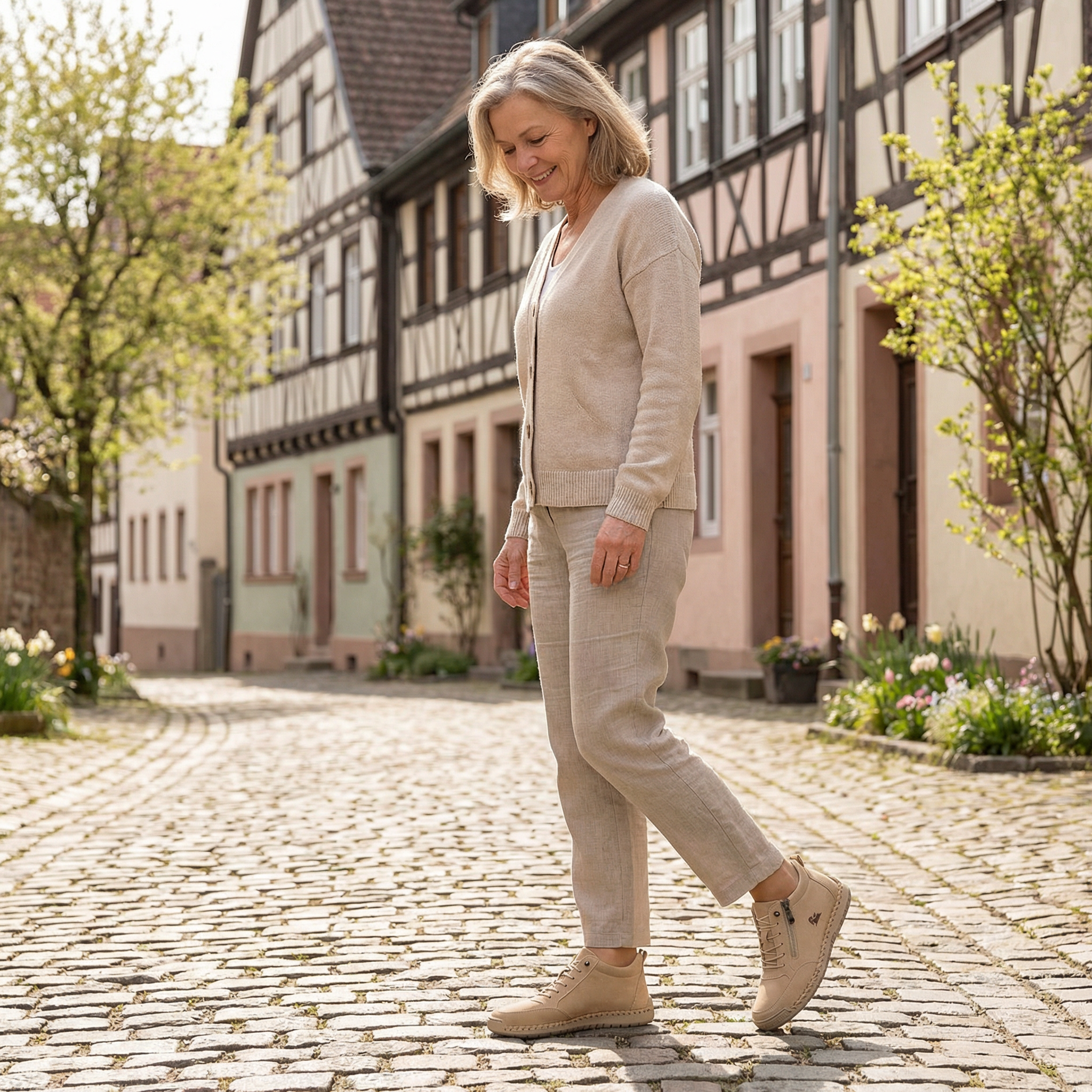 Mila – Zapatillas ortopédicas cómodas con cremallera