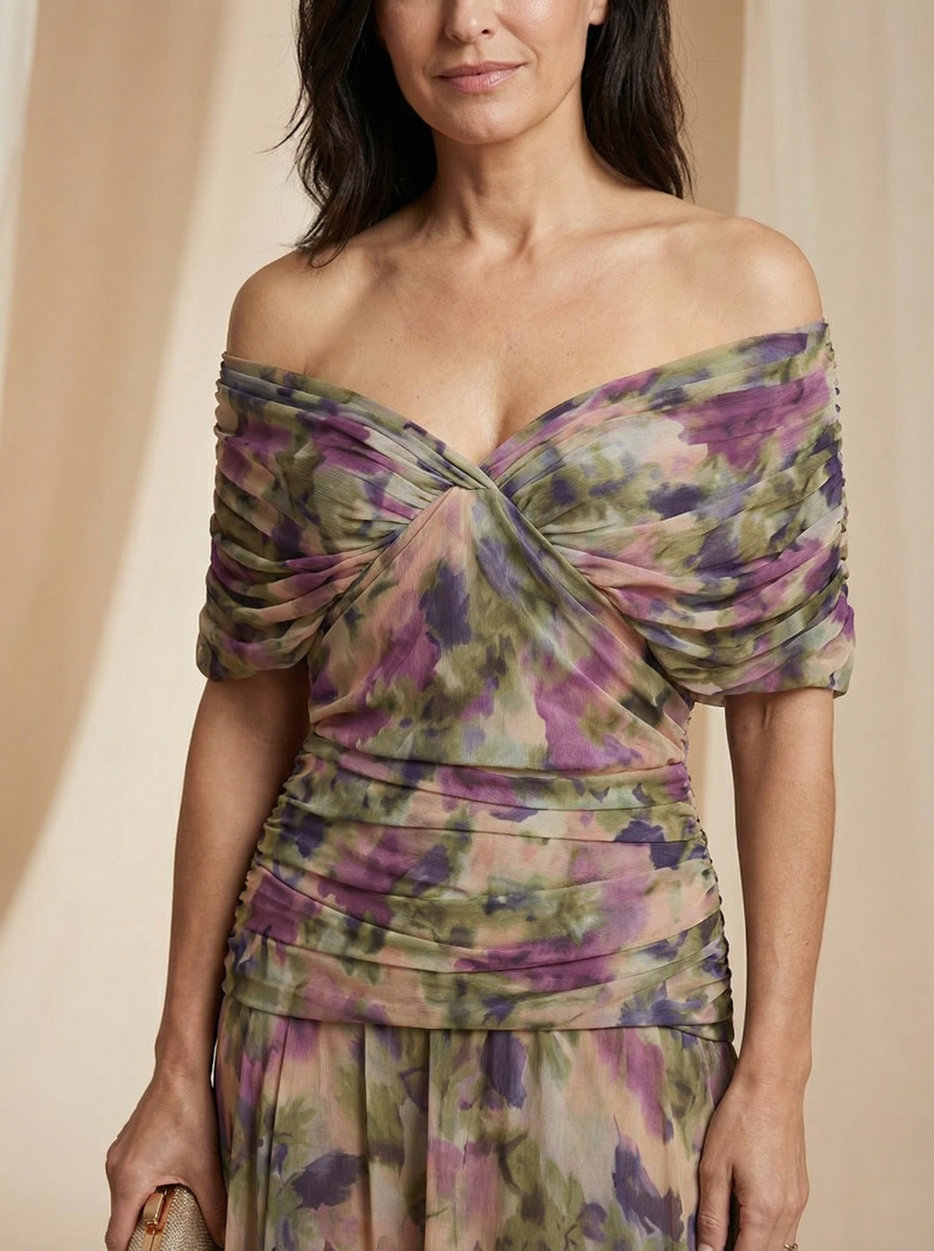 Vestido santana (Georgette de seda 100%)