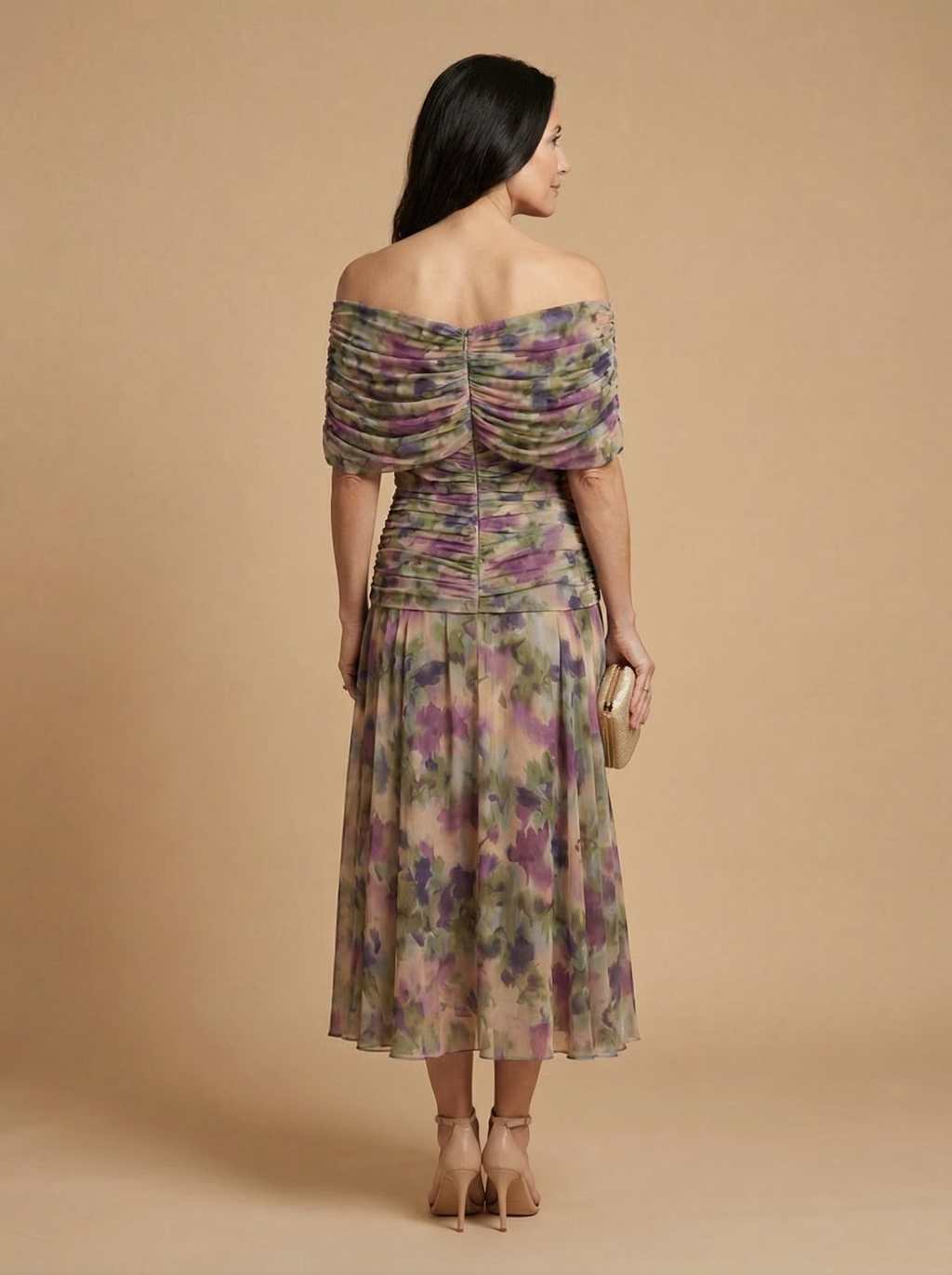 Vestido santana (Georgette de seda 100%)