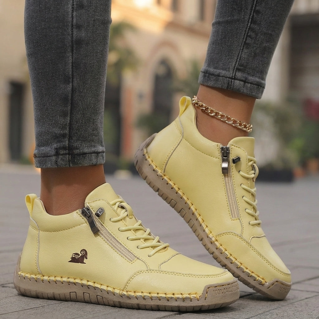 Mila – Zapatillas ortopédicas cómodas con cremallera