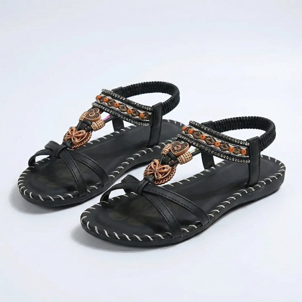 Carmen™ | Sandalias Ortopédicas de Cuero Cómodas y Elegantes (Ultraligeras)
