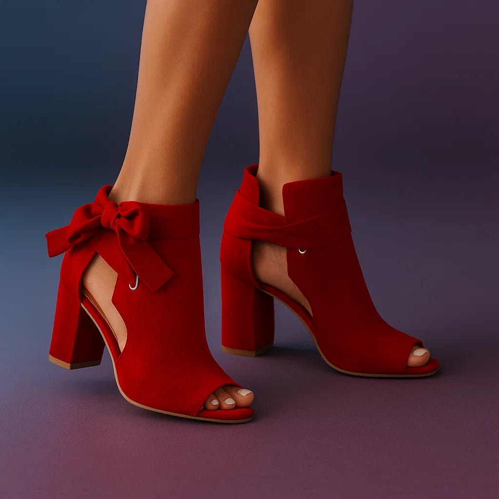 Elene / Sandalias de Tacón – Piel Genuina Premium, Elegancia y Comodidad